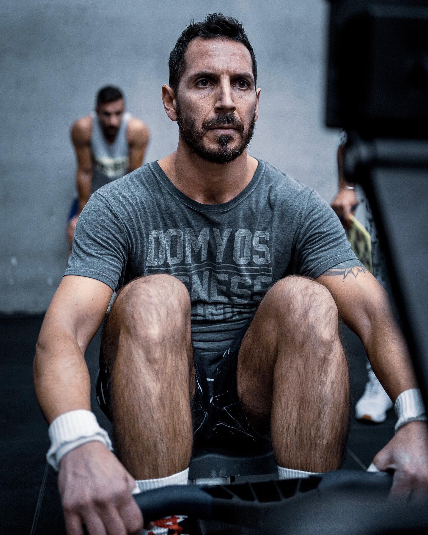 Atleta al rower